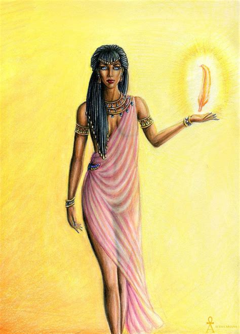 Lady Ma At By Myworld1 On Deviantart Maat Goddess Ancient Egyptian
