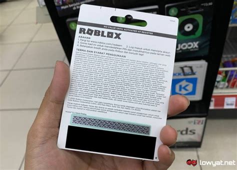 roblox gift card begins  pop    eleven malaysia lowyatnet
