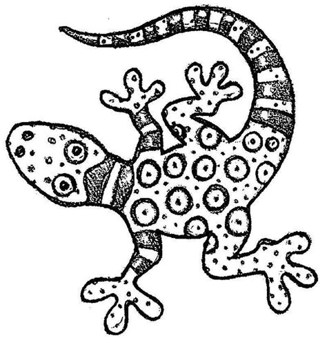 reptile coloring page