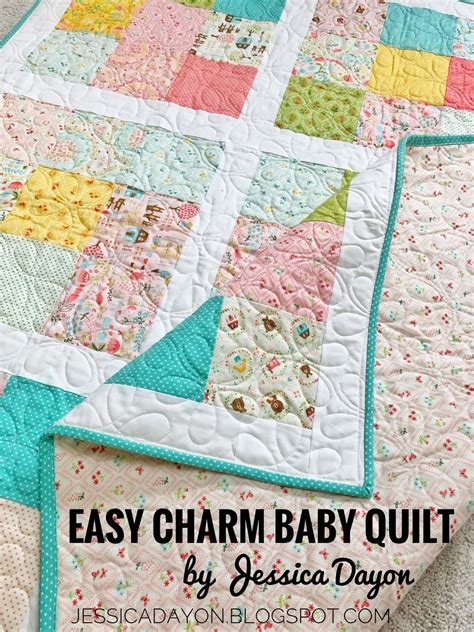 pattern easy charm baby quilt