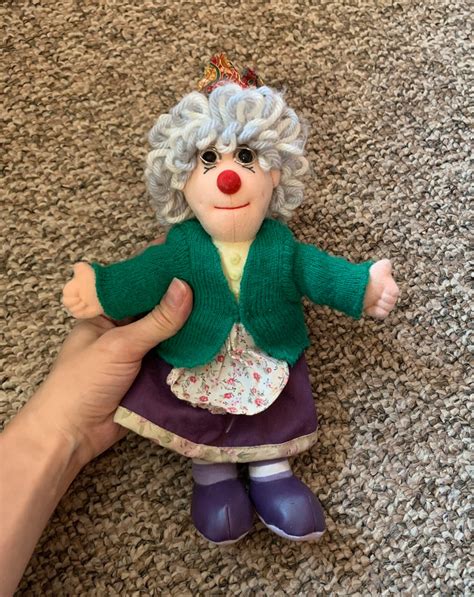 vintage big comfy couch granny garbanzo doll toys and games london