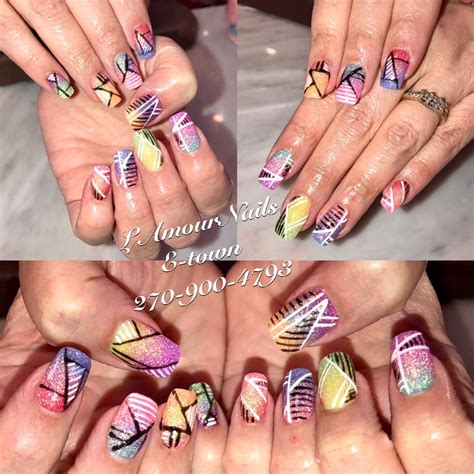 lamour nails spa home facebook