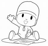 Pocoyo Coloriage Colorare Fait Pintar Scrive Comofazeremcasa Disegno Imagem sketch template