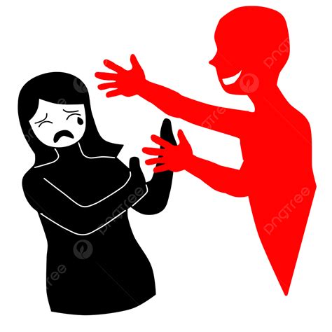 Illustration Of Sexual Harassment Sexual Harassment Abuse Victim Png