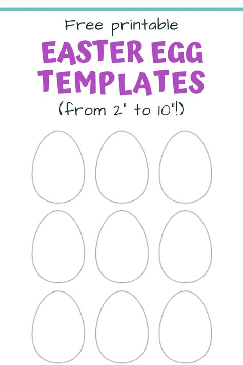 printable easter egg templates easter egg coloring pages