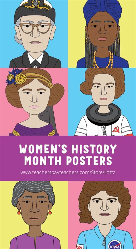 womens history month posters   people