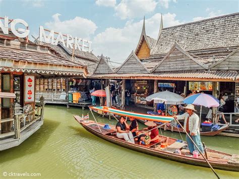 pattaya floating market thailand honest review  ck travels
