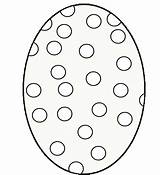 Easter Coloring Egg Dots Pages Ads Creative Eggs sketch template