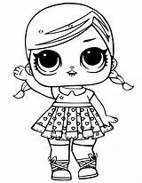 Lol Coloring Pages Doll Dolls Rocks Surfer Babe Sugar sketch template