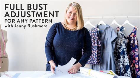 full bust adjustment for any pattern craftsy