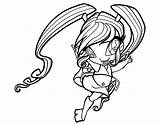 Coloring Winx Pages Pixie Girls Flora Trix sketch template
