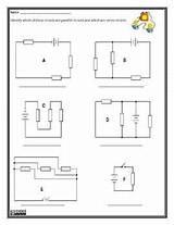 Parallel Series Circuits Choose Board Science sketch template