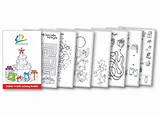 Booklet Coloring Holiday Card Related Items Other sketch template
