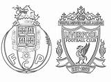 Uefa Porto Champions Colorare Ligue Morningkids Juventus Coloriages Liga United 1074 sketch template