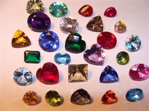 carats  faceted gemstones