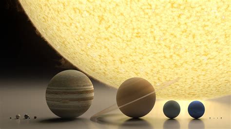 size comparison   planets   solar system