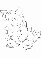 Nidoqueen Nidoking Kadabra Printables sketch template