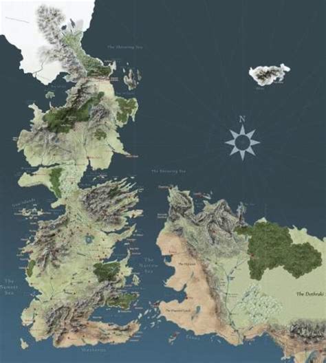 Game Of Thrones Map Best Interactive Got Maps Of The