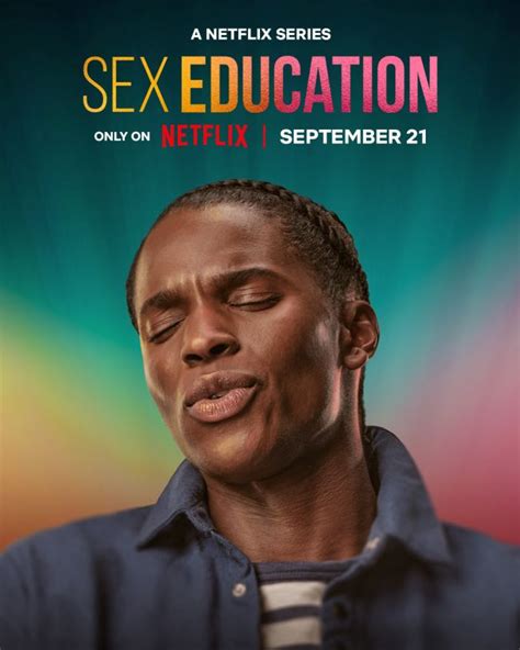 netflix lanserer smigrende plakater for den siste sesongen av sex education