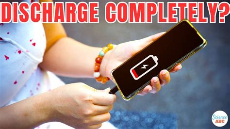 discharging battery completely  recharging   improves battery life youtube