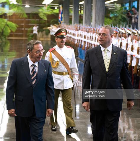Barbado S Prime Minister David Thompson Is Received By Cuban News