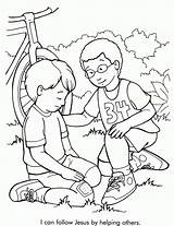 Coloring Pages Forgiveness Clipart Showing Library Others Kindness Helping sketch template