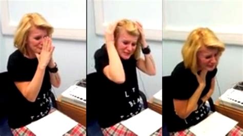 Watch Deaf Woman Reacts To First Time Hearing [video]