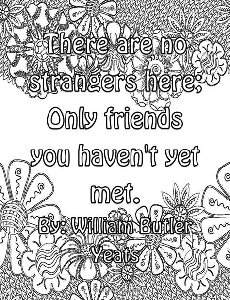 printable friendship quotes coloring pages  file svg png dxf eps