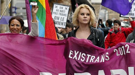 Transgender Rights France Scraps Sterilisation In Status Law Bbc News