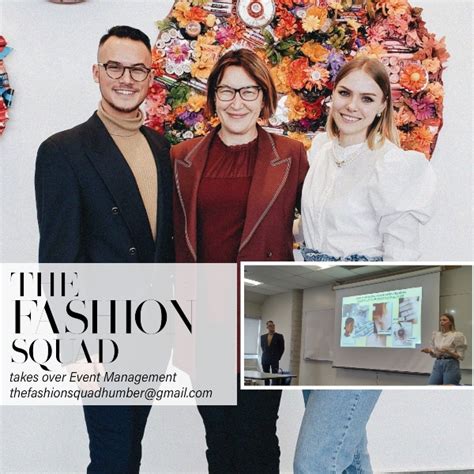 fashion squad takes  event management program humber college