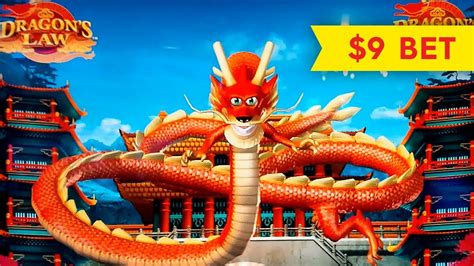dragon s law slot big win bonus 9 max bet youtube