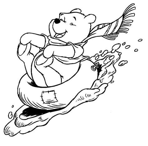 disney winter coloring pages coloring home