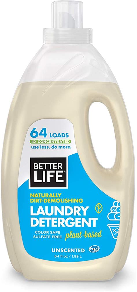life laundry detergent unscented oz fresh health nutritions