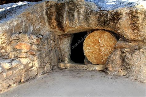 replica de la tumba de jesus en israel fotografia de stock  lindasj