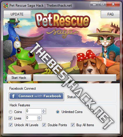 pet rescue saga cheat hack tool  generate  resources pet rescue saga animal