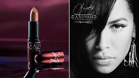 here s a first look at the m a c x aaliyah makeup collection allure