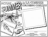 Contest Coloring Conner La Summer Lovelaconner sketch template