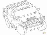 Hummer H3 Furious Ausmalbild Siluetas Coloringonly Drukuj sketch template