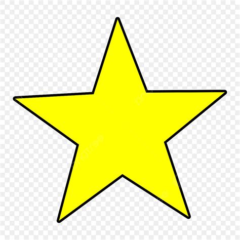 yellow star clipart transparent background classic yellow stars