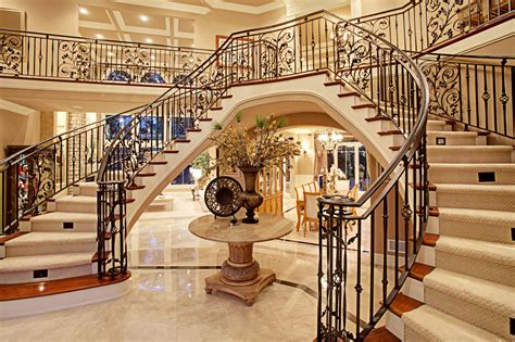 pin  love design  decor ideas luxury staircase luxury house
