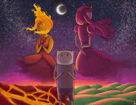 finn and flame princess adventure time super fans wiki