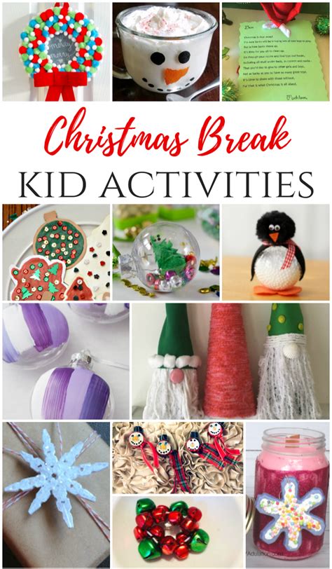 christmas break kid activities mm  christmas crafts  kids christmas break kids