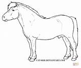 Pony Shetland Coloring Horse Pages Miniature Drawings Drawing Supercoloring Welsh Outline Printable Sketch Animal Easy Super Getcolorings Ponies Color Choose sketch template