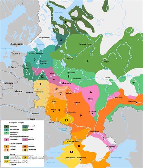 Turkic Words In Russian Languages Of The World