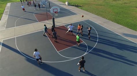 drone basketball footage  youtube