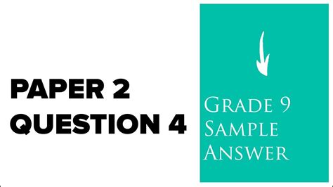 answer gcse english language paper  question  grade  youtube