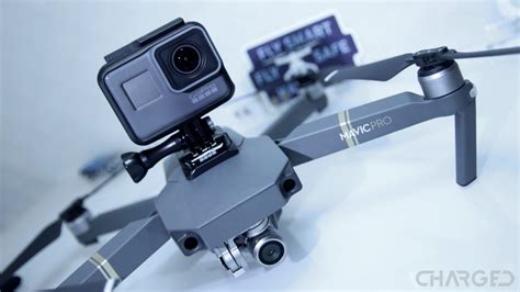drone  gopro  black