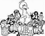 Sesame Street Coloring Pages Characters Gang Muppets Drawing Printable Bert Sheet Rosita Color Printables Getcolorings Drawings Outstanding Getdrawings Print Paintingvalley sketch template