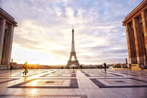sunrise  trocadero versailles places  travel places    days  paris paris