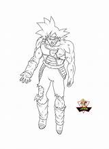 Bardock Strike Lucario Lineart Dbz Goku Bling sketch template